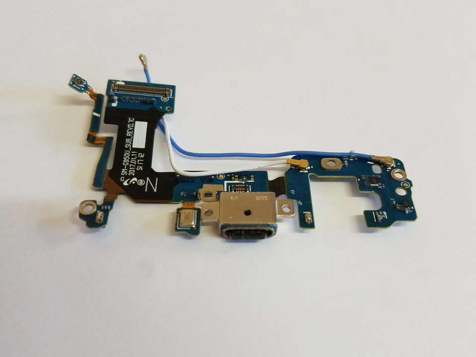 Piezas de puerto de base de carga tipo C para teléfono Boost Samsung Galaxy S8 SM-G950U Foto 2 de 4