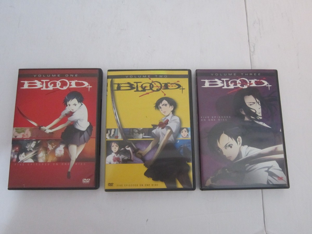 Blood Plus Volume 1-3 DVD Collection | eBay