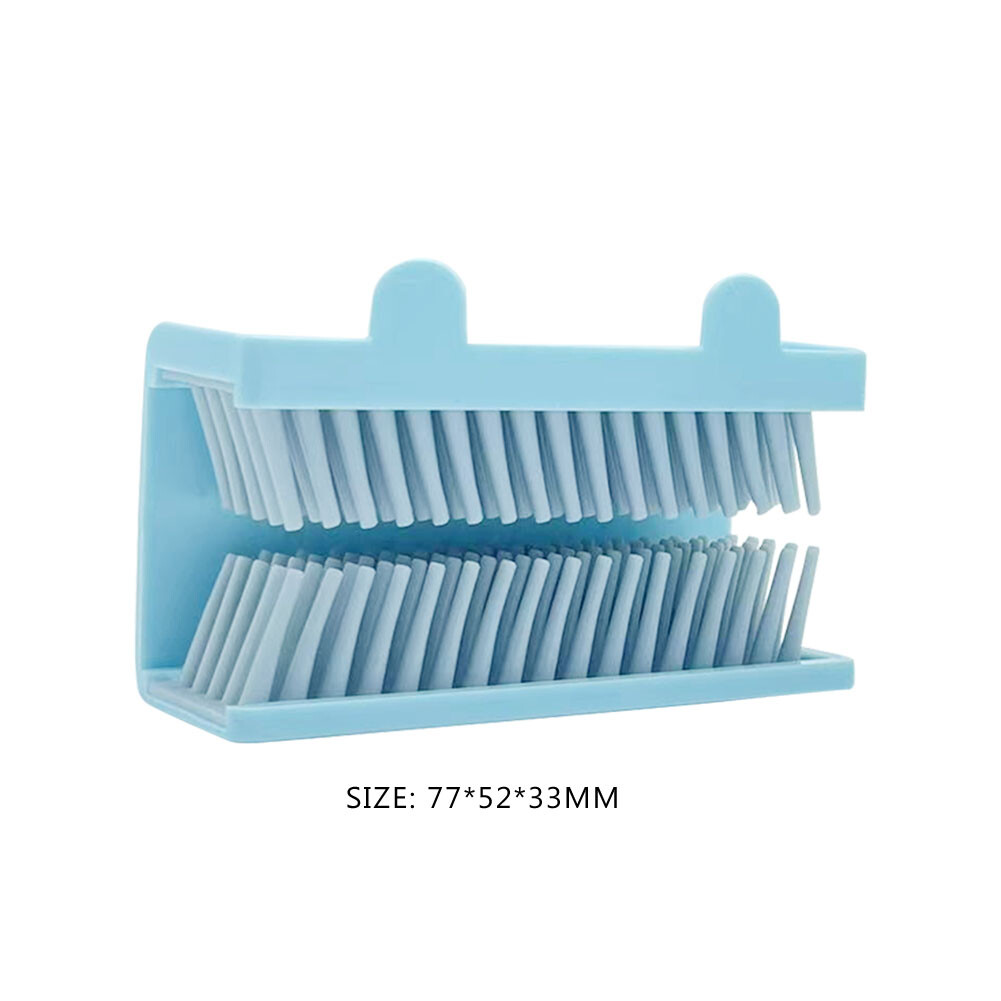 H1 Shower Hair Catcher Wall Silicone Hair Trap Collector for Bathroom (Blue) eBay