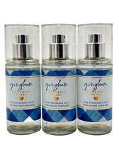 NEW Bath  Body Works Lot of 3 Travel Gingham Fragrance Perfume Mist 2.5 oz