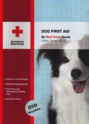 Dog First Aid [With DVD] (Red Cross Ready Safety) - Spiral-bound - VERY GOOD