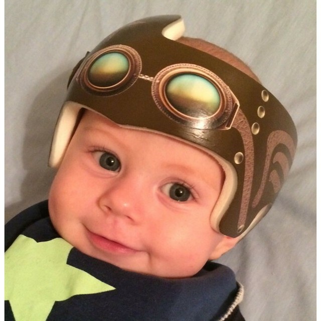 Personalized Cranial helmet doc band decoration for Baby Helmet
