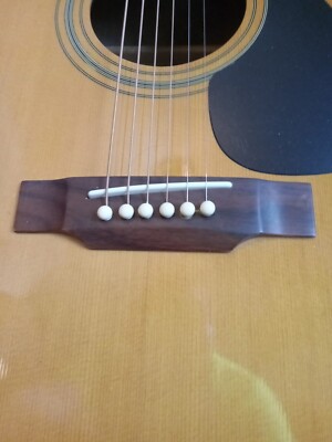 Vintage Yamaha Eterna EF-10 Acoustic Guitar With Nice Thick TKL