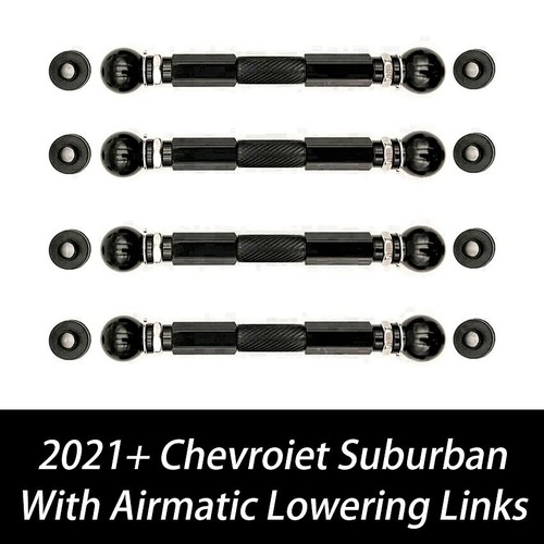 Kit de varillas de eslabones de bajada de suspensión neumática ajustable para Chevrolet Suburban 2021+ - Imagen 2 de 8