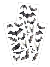 Halloween Spooky Bats Stickers Planner Supply Papercraft Crafts Scrapbook