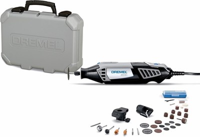 4000-2/30 Variable Speed Rotary Tool Kit 2 Attachments & 30 Accessories Cutting