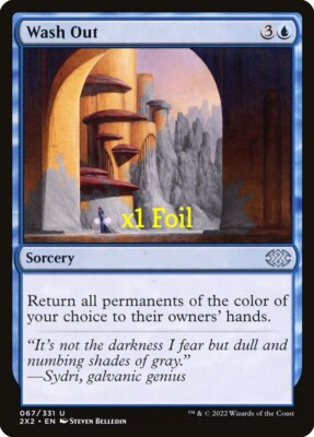 MTG Foil Double Masters 2022 2X2 Wash Out MINT