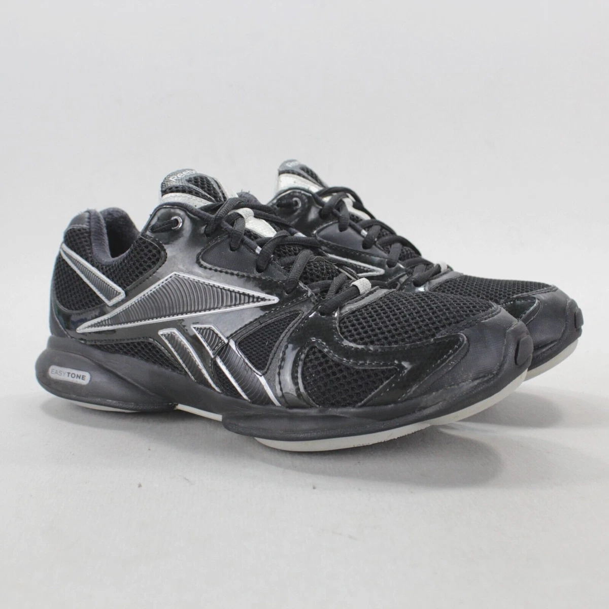 Reebok Easytone Womens Size 10 Smooth Fit Black Walking Running