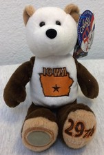 Limited Treasures State Quarters Coin Collectible Teddy Bears Iowa 29