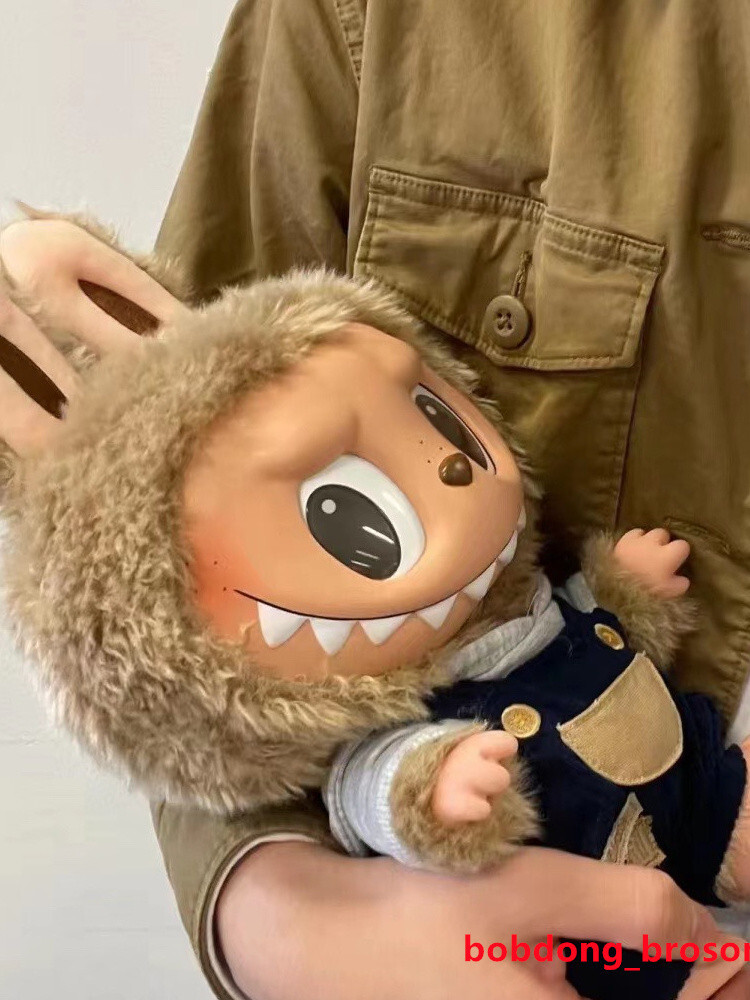 PopMart HOW2WORK LABUBU Time to chill Kasing Lung Plush Toy PopMart HOW2WORK LABUBU Time to chill Kasing Lung Plush Toy