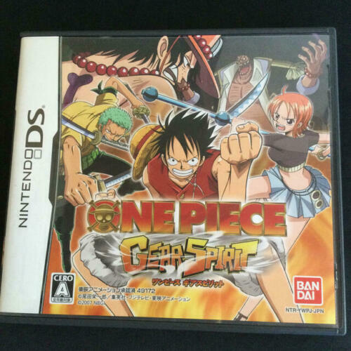 Bandai One Piece Gear Spirit Nintendo Ds Fighting Game Shipping From Japan Nds Ebay