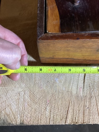 Antica teiera in palissandro di qualità Regency 8” x 5,25” - Foto 10 di 12