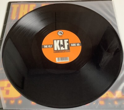 The KLF 3am Eternal UK 1st Press Vinyl EP 1990 Communication