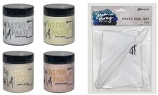 Ranger Ink Simon Hurley Create. Astro Paste Bundle and Paste Tool Set -...