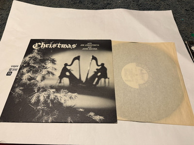 Christmas with Joe Longstreth & John Escosa   Christmas LP Vinyl Record VG/VG