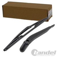 NTY Heckwischerarm+Scheibenwischer Hinten Passend FüR Fiat Qubo | EWB-FT-012