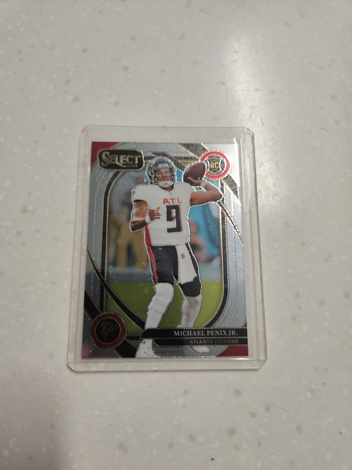 2024 Panini Select Club Level Michael Penix Jr. #235 Silver Prizm