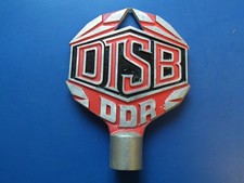 DDR Fahnenspitze DTSB  frühe Ausführung Aluguss Banner Fahne Flagge GDR top Zust