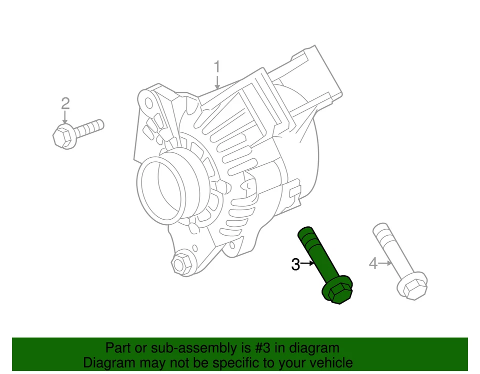 Perno multiusos genuino GM M10x1,5x90 11516360 Foto 3 de 3