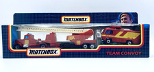 Matchbox Team Convoy TC-1 Fire Set Peterbilt Top in OVP