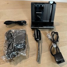 Plantronics SAVI 745 W745 DECT 6.0 Black Office Phone Wireless Headset