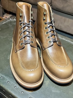 Grant Stone Brass Boot Dune Tan 10EEE -New In box