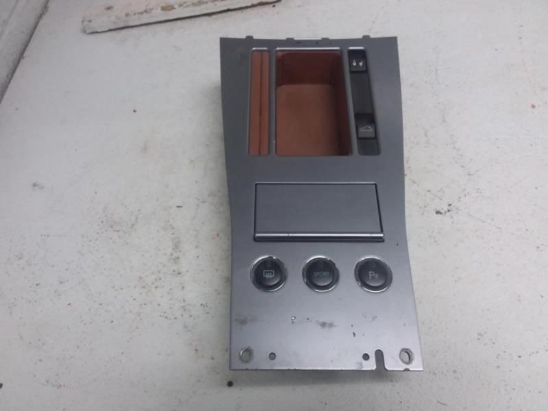 2006 ASTON MARTIN DB9 Center Console Finish Panel Gray Aluminum OEM  