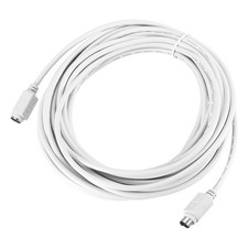 PS/2 Mouse and Keyboard Extension Cable 6P 32.8 Feet Male to Female,White