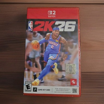    NBA 2K26 Game-Key Card for Nintendo Switch 2    BRAND NEW & SEALED!!