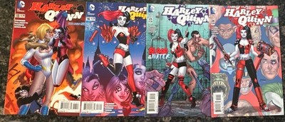 DC Comics Harley Quinn Series Comic Book Lot 4 Issues Amanda Conner 2015