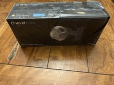 Level Lock Smart Lock Touch Edition Smart Deadbolt Keyless Entry, Black - NEW