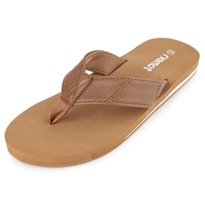 riemot Mens Flip Flops Summer Beach Surf Thongs Sandals Shower