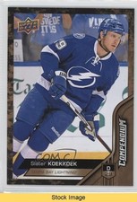 2016-17 Upper Deck Compendium Gold Slater Koekkoek #533 READ 4i0
