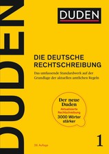 Duden - Die deutsche Rechtschreibung: Das umf...