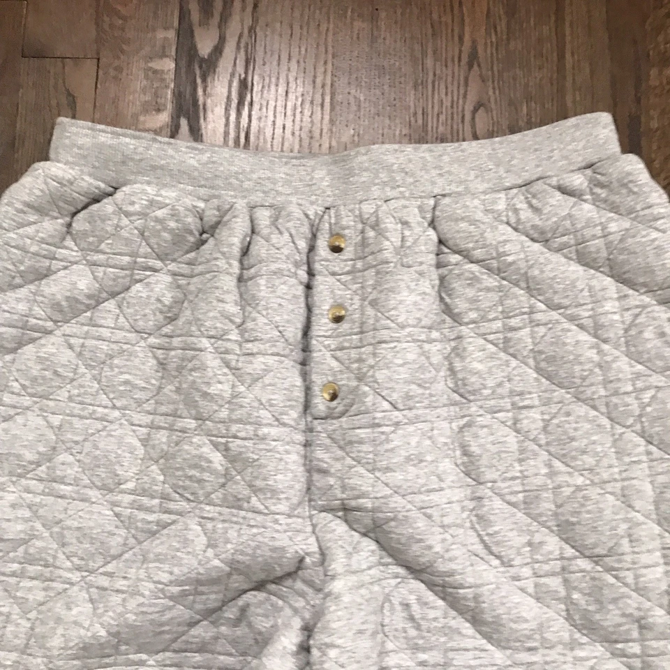 Pantalones de chándal Anthropologie para mujer acolchados grises cómodos talla M nuevos con etiquetas Foto 2 de 4