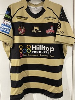 LEIGH CENTURIONS RLFC MARK IOANE MATCH WORN SHIRT