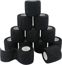 15pcs Self Adhesive Bandage Wrap Elastic Athletic Tape Self Stick Bandage Tape