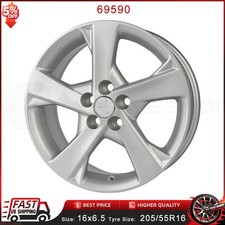 For Toyota Corolla Matrix Oem Design Wheel 16 2011-2014 Silver Rim 69590 For Toyota Corolla Matrix Oem Design Wheel 16 2011-2014 Silver Rim 69590