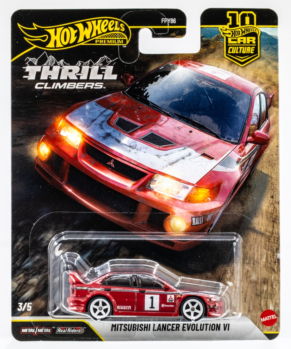 2026 Hot Wheels Car Culture Thrill Climbers Mitsubishi Lancer