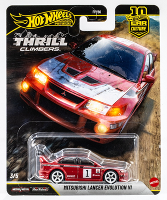 2026 Hot Wheels Car Culture Thrill Climbers Mitsubishi Lancer
