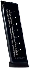 Mecgar 8 Round 45 ACP Pistol Magazine For 1911 Government, Steel - MGCG45082A