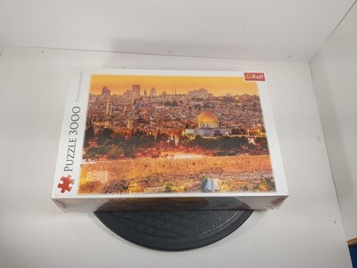 TREFL 3000 Piece Jigsaw Puzzle The Roofs of Jerusalem Ancient City Religious New