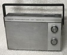 Rare modèle RCA vintage années 60 n° Radio portable à transistor AM RJG37N IVOIRE