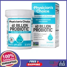 Physician's Choice Probiotics 60 Billion CFU with Prebiotics for Digestive Healt