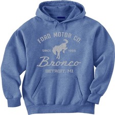 Ford Bronco Detroit Lover Hoodie Hooded Sweatshirt Men's Clothing Apparel Gift
