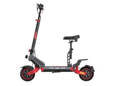 1200W 720Wh Electric Scooter 10'' Folding EScooter Commuter w/ Seat Saddle 34mile