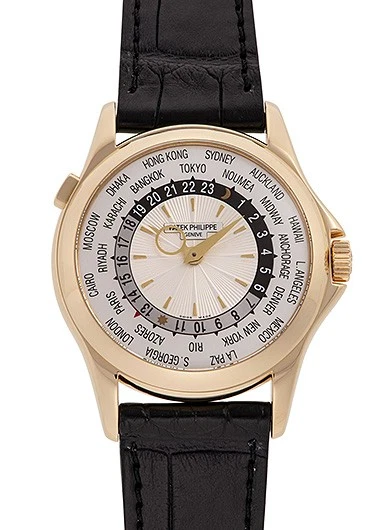 Patek Philippe — Patek Philippe World Time 5130J-001 Yellow Gold 39.5mm Automatic #KMW169