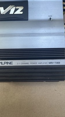 Alpine MRV-T303 2/1 Channel Car Audio Power Amplifier 12V Made in