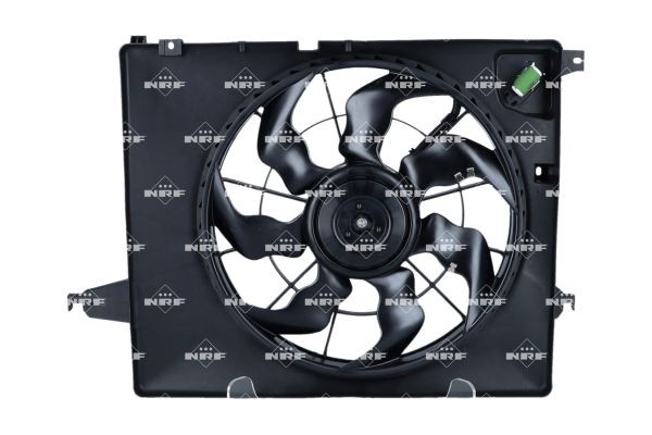 Nrf LüFter MotorküHlung KüHlerlüFter Passend FüR Hyundai Santa Fé Iii Dm 2.4 Cm-image