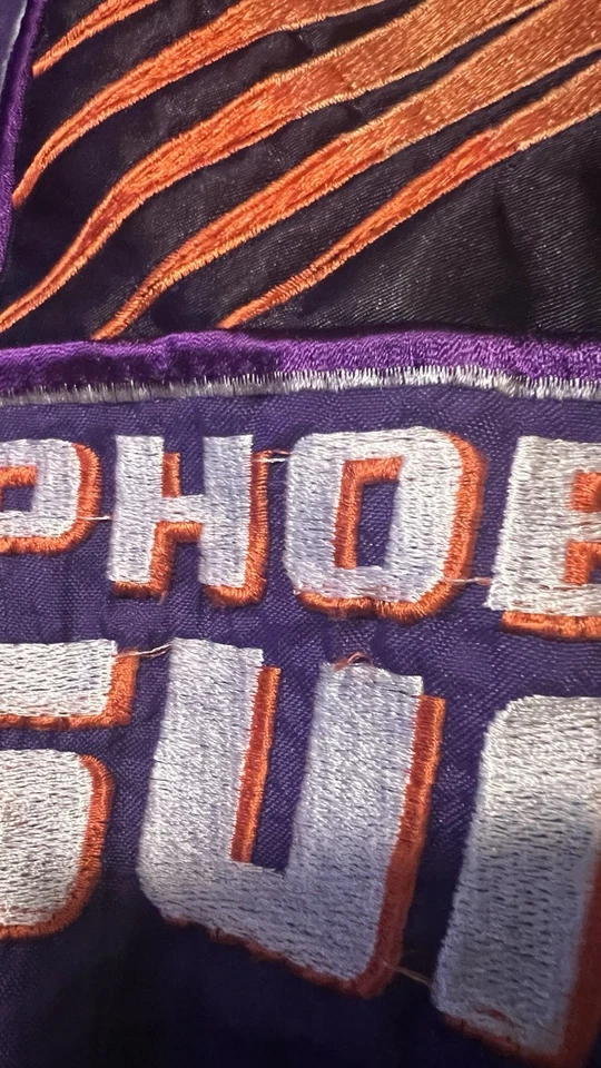 Vintage Phoenix Suns Starter Parka Basketball Jacket, Large - Image 4 of 4